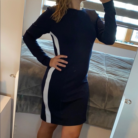 *NWOT!!* MICHAEL Michael Kors Side Stripe Dress - Picture 3 of 9